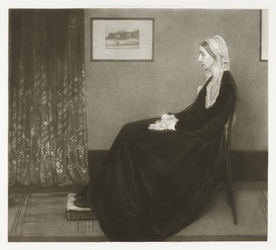 Arrangement i gråt og sort nr. 1: Portræt af kunstnerens mor af Richard Josey