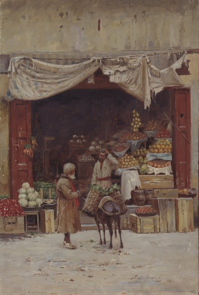 Frugt butik af Richard Karl Sommer