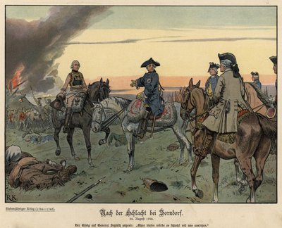 Efter slaget ved Zorndorf af Richard Knoetel