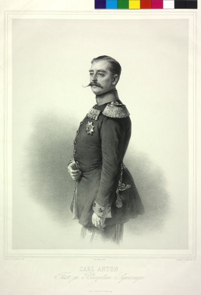 Carl Anton prins af huset Hohenzollern Sigmaringen af Richard Lauchert