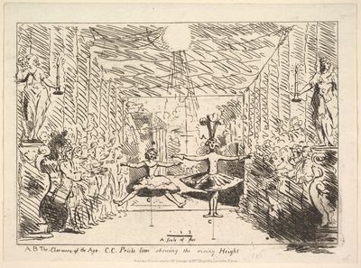 Tidens Charmører, 1. marts 1782. af Richard Livesay