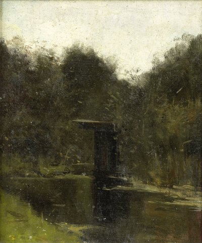 Hjørne af en Dam ved Breukelen af Richard Nicolaüs Roland Holst