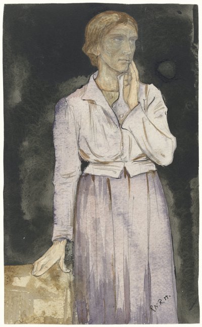 stående kvinde af Richard Nicolaüs Roland Holst