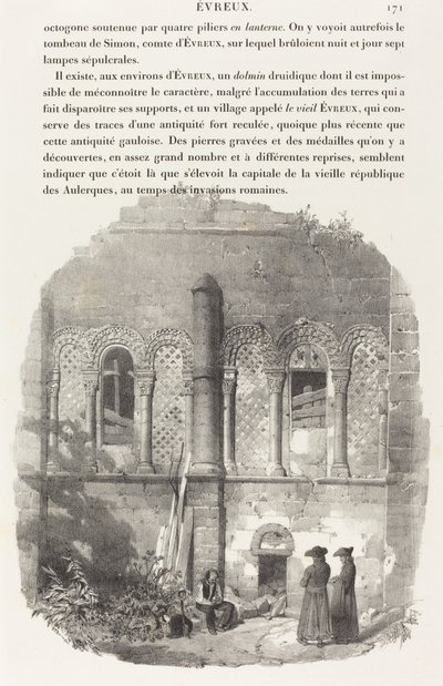 Saint-Taurin-kirken, Evreux af Richard Parkes Bonington