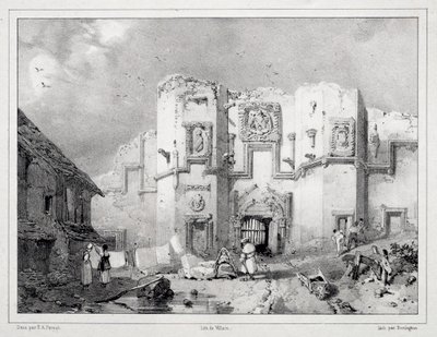 Old Gateway ved Stirling af Richard Parkes Bonington
