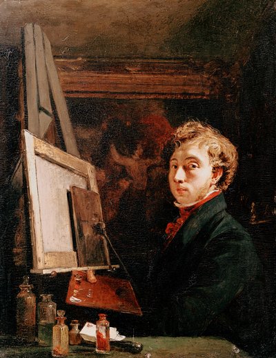 Selvportræt af Richard Parkes Bonington