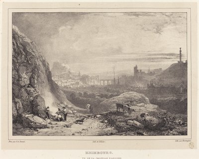 Edinburgh set fra St. Anthony