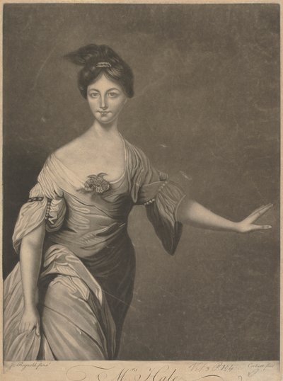 Mary Hale (née Chaloner), som Euphrosyne i 