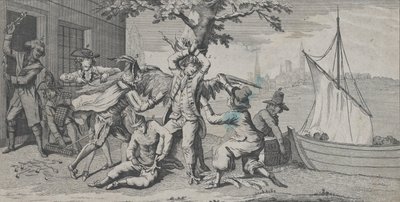 Va de Bon Coeur, dedikeret til Milords of the English Admiralty af et medlem af den amerikanske kongres..., 1778. af Richard Purcell