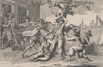 Va de Bon Coeur, dedikeret til Milords of the English Admiralty af et medlem af den amerikanske kongres..., 1778. af Richard Purcell