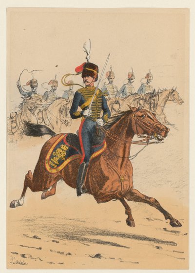 britisk militær Ni repræsentationer af britiske militæruniformer (serietitel) af Richard Simkin