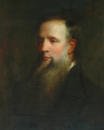 Den afdøde Francis Waller (olie på lærred) af Richard Waller