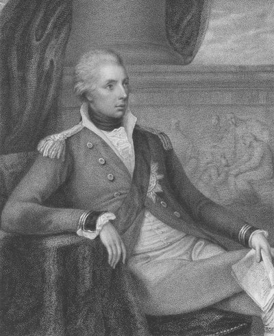 Frederick Howard, 5. jarl af Carlisle, graveret af Thomas Ryder, 1800 af Richard Westall