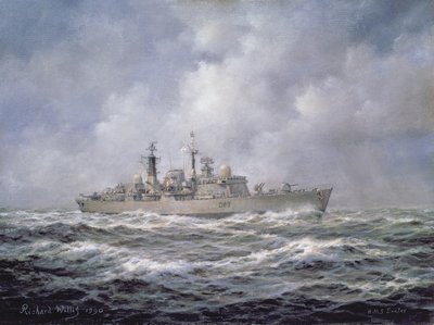 H.M.S. Exeter, Type 42 (Batch 2) Destroyer af Richard Willis