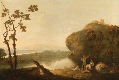 En udsigt nær Rom af Richard Wilson