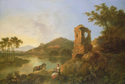 Ciceros villa (olie på lærred) af Richard Wilson
