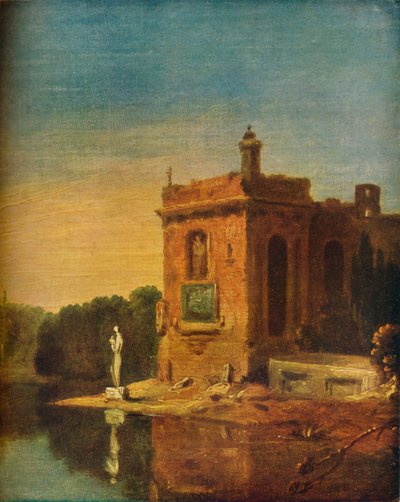 Italiensk scene, c1744 af Richard Wilson