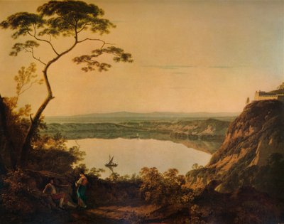 Nemi-søen, c1761, 1938 af Richard Wilson