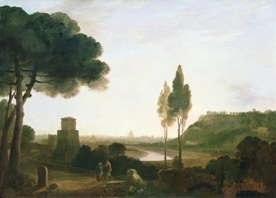 Rom og Ponte Molle af Richard Wilson