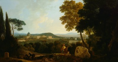 Sankt Peters og Vatikanet fra Janiculum, Rom af Richard Wilson