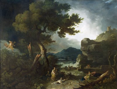 Ødelæggelsen af Niobes børn af Richard Wilson