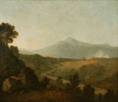 Valley of the Mawddach med Cader Idris bagved af Richard Wilson