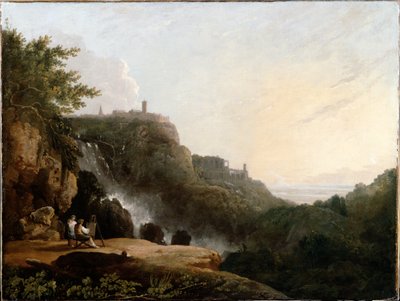 Udsigt over Tivoli: Cascatelle og "Maecenas