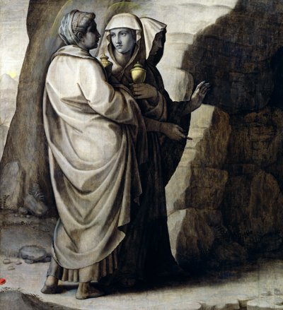 De hellige kvinder ved graven af Ridolfo , Il Ghirlandaio