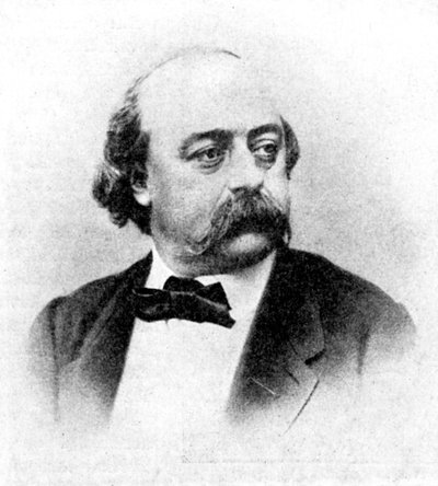 Gustave Flaubert, forfatter til Madame Bovary, 1923. af Rischgitz Collection