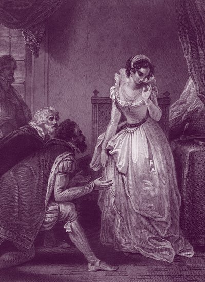 Lady Jane Gray af Robert (after) Smirke