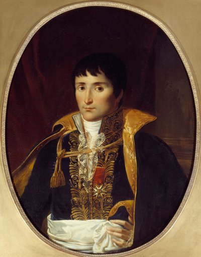 Portræt af Lucien Bonaparte (1775-1840). Maleri tilskrevet Robert Lefevre (1755-1830) Malmaison fra det 19. århundrede, musee du chateau - Portræt af Lucien Bonaparte (1775-1840). Maleri tilskrevet Robert Lefevre (1755-1830) af Robert (attr. to) Lefevre