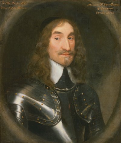 Sir Thomas Fairfax, ca. 1649-50 (olie på lærred) af Robert (circle of) Walker