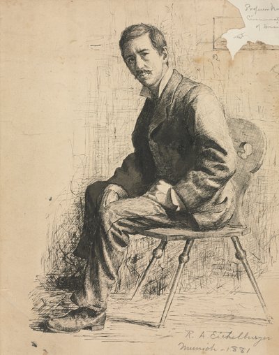Skitse af professor Mowotny, 1881. af Robert A. Eichelberger