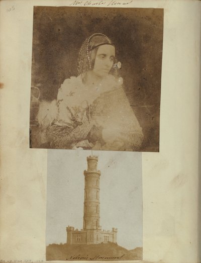 Nelson Monument, Calton Hill, Edinburgh af Robert Adamson