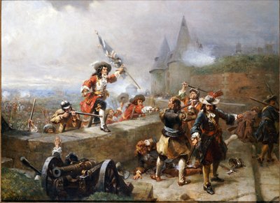 Stormning af slagmarkerne af Robert Alexander Hillingford