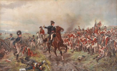 Wellington ved Waterloo af Robert Alexander Hillingford