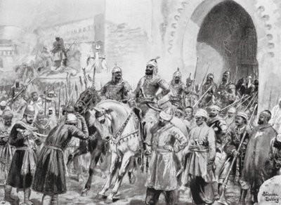 Tyrkernes indtog i Bagdad af Robert Ambrose Dudley