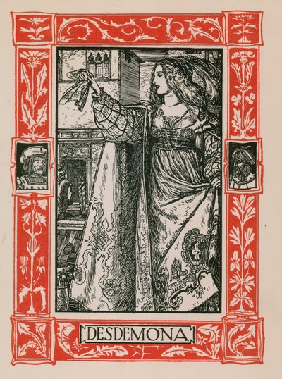 Desdemona, Othello af Robert Anning Bell