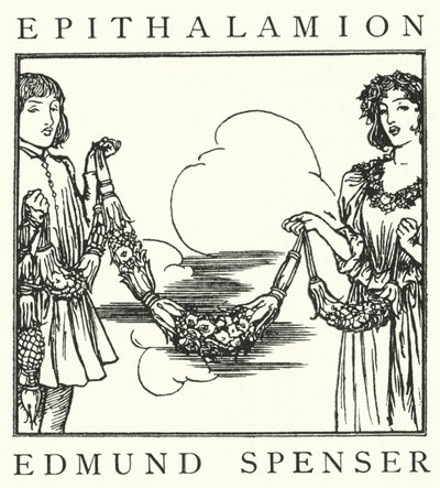 Epithalamion, Edmund Spenser (litho) af Robert Anning Bell