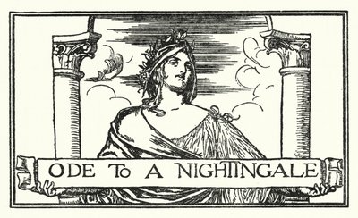 Illustration til digte af John Keats: Ode To A Nightingale (litho) af Robert Anning Bell