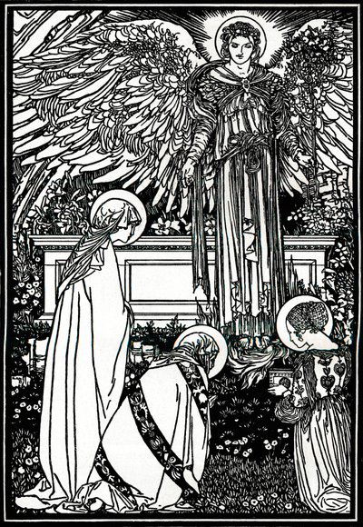 Illustration til Alterbogen, 1892, 1897 af Robert Anning Bell