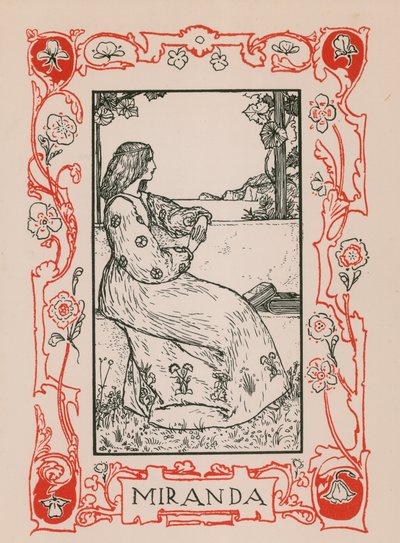 Miranda, Stormen af Robert Anning Bell