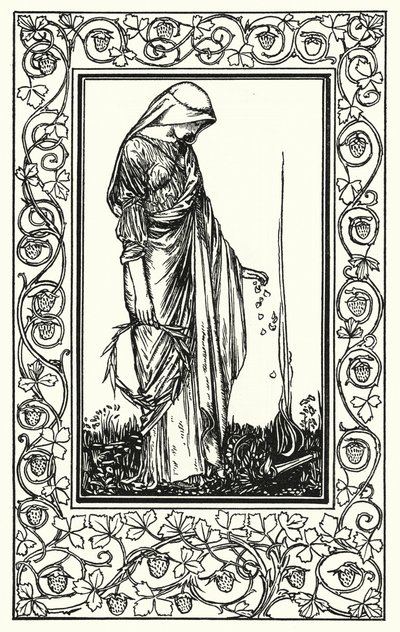 Shelley: Adonais (litografi) af Robert Anning Bell