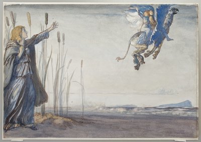 Liljen Og Løven af Robert Anning Bell