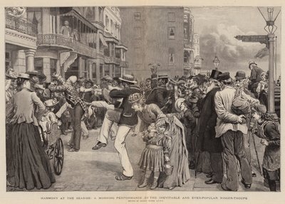 Harmony at the Seaside, en morgenforestilling af den uundgåelige og evigt populære niggertrup af Robert Barnes