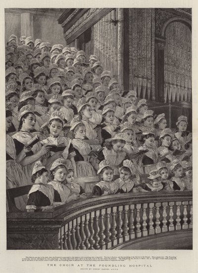 Koret på Foundling Hospital af Robert Barnes