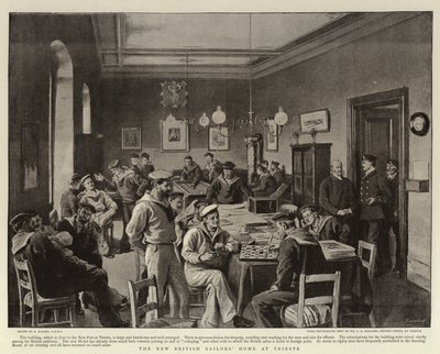 Det nye britiske sømandshjem i Trieste af Robert Barnes