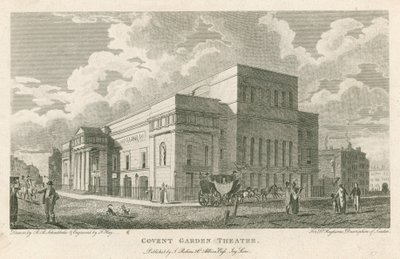 Covent Garden Theatre, Westminster, London af Robert Blemell Schnebbelie