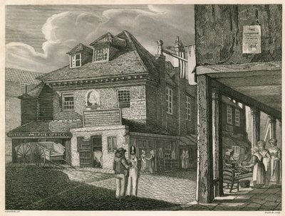 Hungerford Market, nær York Buildings, The Strand, London af Robert Blemell Schnebbelie