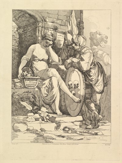 Banditti på markedet den 10. juni 1805. af Robert Blyth